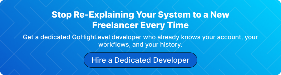 Hire GHL Dedicated Developer